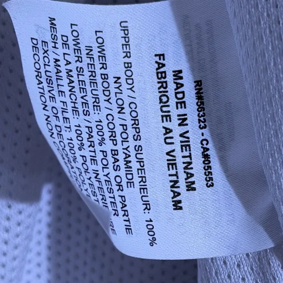 Nike Vintage Windbreaker Jacket for Men - Black, White and Gray Blocks Sz S - Picture 5 of 7